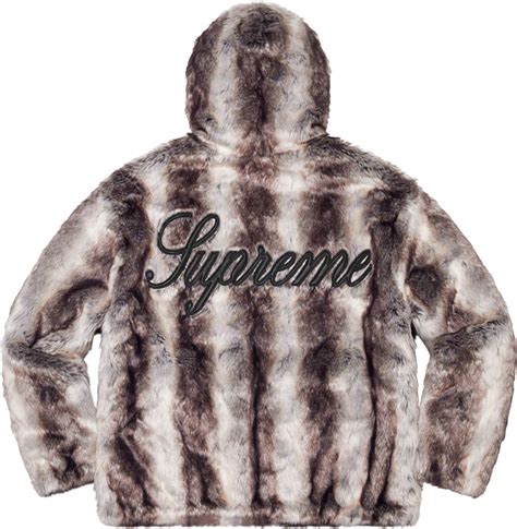 supreme fur jacket replica|supreme white puffer asap.